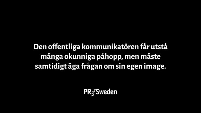 Kommunikatörens image-problem - PR-bloggen - PR of Sweden